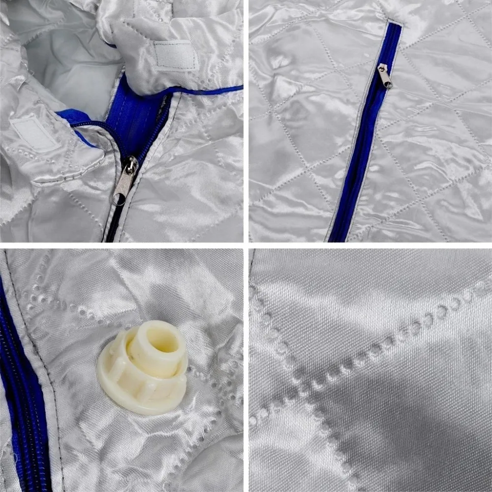 Imagem -05 - Sauna a Vapor Portátil Sauna a Vapor Banho a Vapor Terapia de Emagrecimento Sauna Caseira Facilidade Cabine de Sauna Home Theater