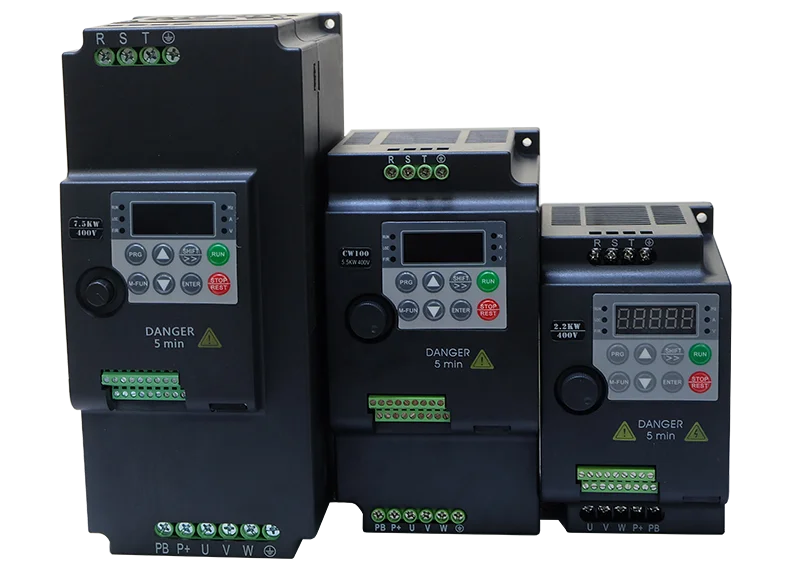 Convertisseur Fréquence Variable VFD 380V Triphasé - Contrôle Vitesse Moteur 0.75kW à 2.2kW