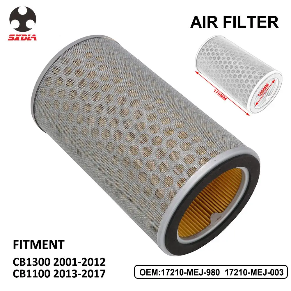 

Free Shipping Motorcycle High Quality Air Filter For HONDA CB1300 2001 2002-2012 CB1100 2013 2014 2015 2016 2017 CB 1100 1300