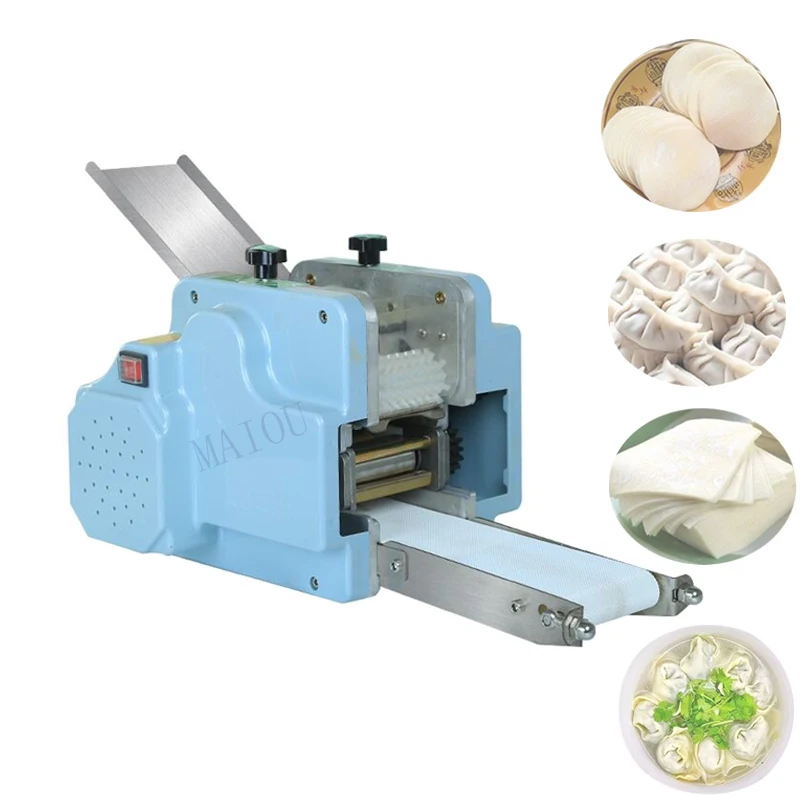 Automatic Gyoza Dumpling Skin Maker Lumpia Dumpling Wrapper Moulding Machine Ravioli Skin Making Machine Wonton Wrapper Machine