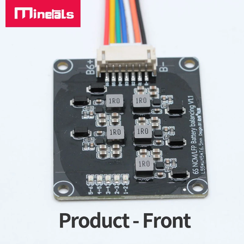 6s equalizador ativo 24v bateria de lítio equalizador placa transferência energia pcb 1.2a grande módulo de balanceador atual