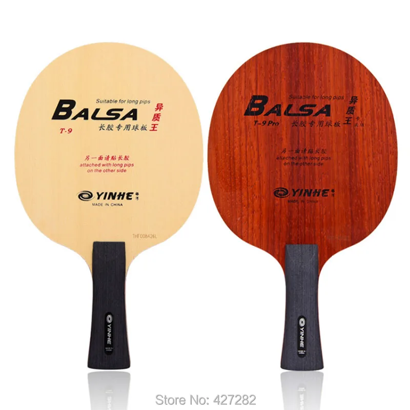 Yinhe-T9 and t9pro table tennis blade, special for long pimples ping pong game, carbon blade, original