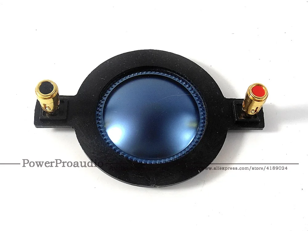 Hiqh جودة الحجاب الحاجز ل 1.75 "الأزرق التيتانيوم المتكلم النقي شقة الألومنيوم سلك مسطح الأزرق 8 أوم