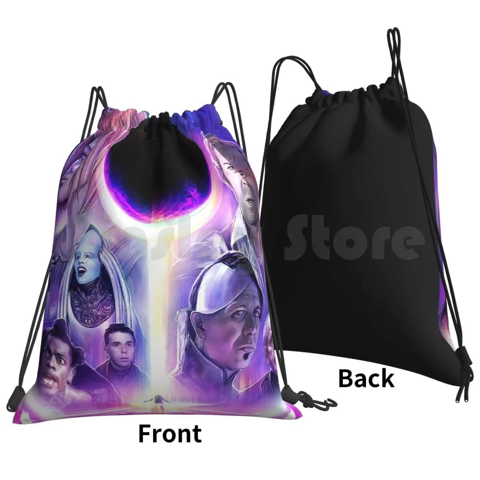 Love Is All You Need Backpack Drawstring Bags Gym Bag Waterproof Fifth Movie Film Movie Scifi 90s Cult Classic Movies