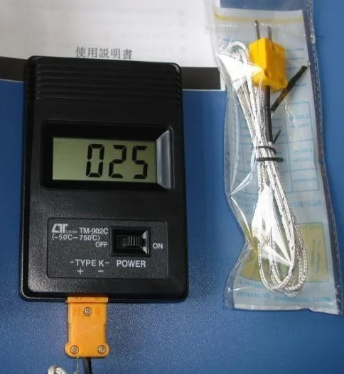 TM902C Thermometer / Thermometer / Point Thermometer / Send Fast Sensor / Resolution 0.1 Degree