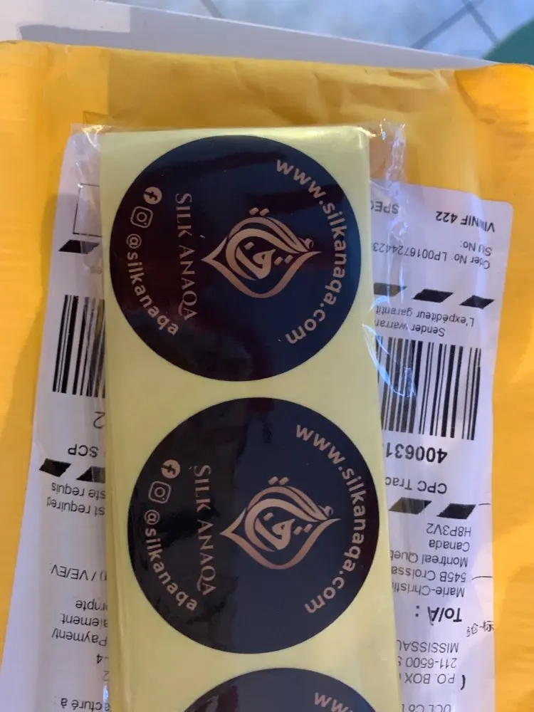 100PCS custom sticker and Customized LOGO/Wedding stickers/Design Your Own Stickers/Personalized stickers Food & Beverage Labels