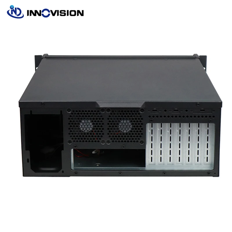 Venta directa de fábrica de 19 pulgadas 4U de montaje en rack caja industrial para ordenador 4U chasis de servidor de IPC510H para DVR Monitor de