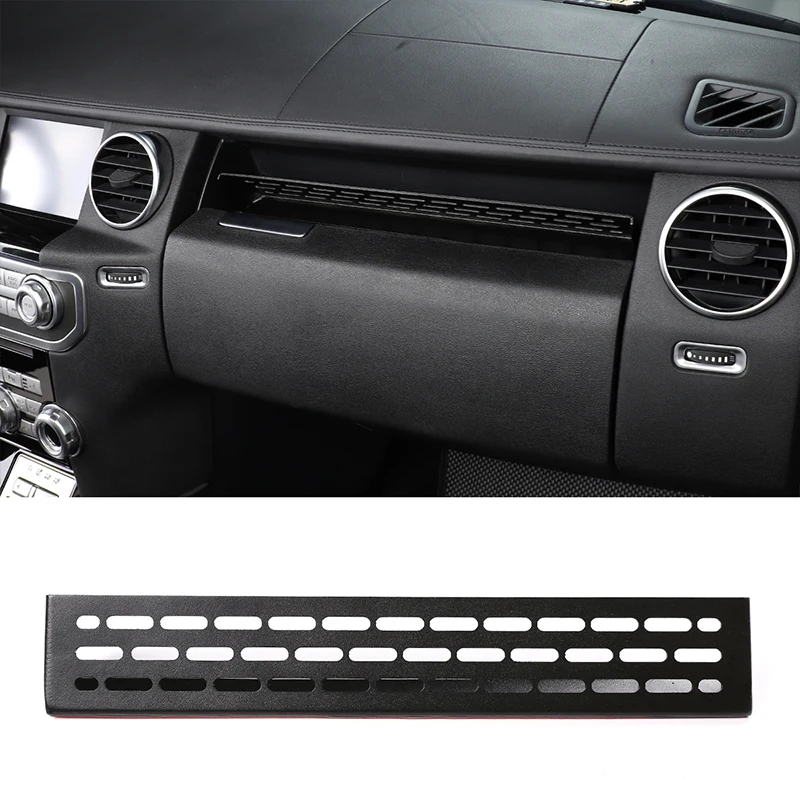 

Aluminum Alloy Interior Car Co-pilot Glove Box Storage Partition For Land Rover Discovery 4 2010-2016 Car Tidying Accessories