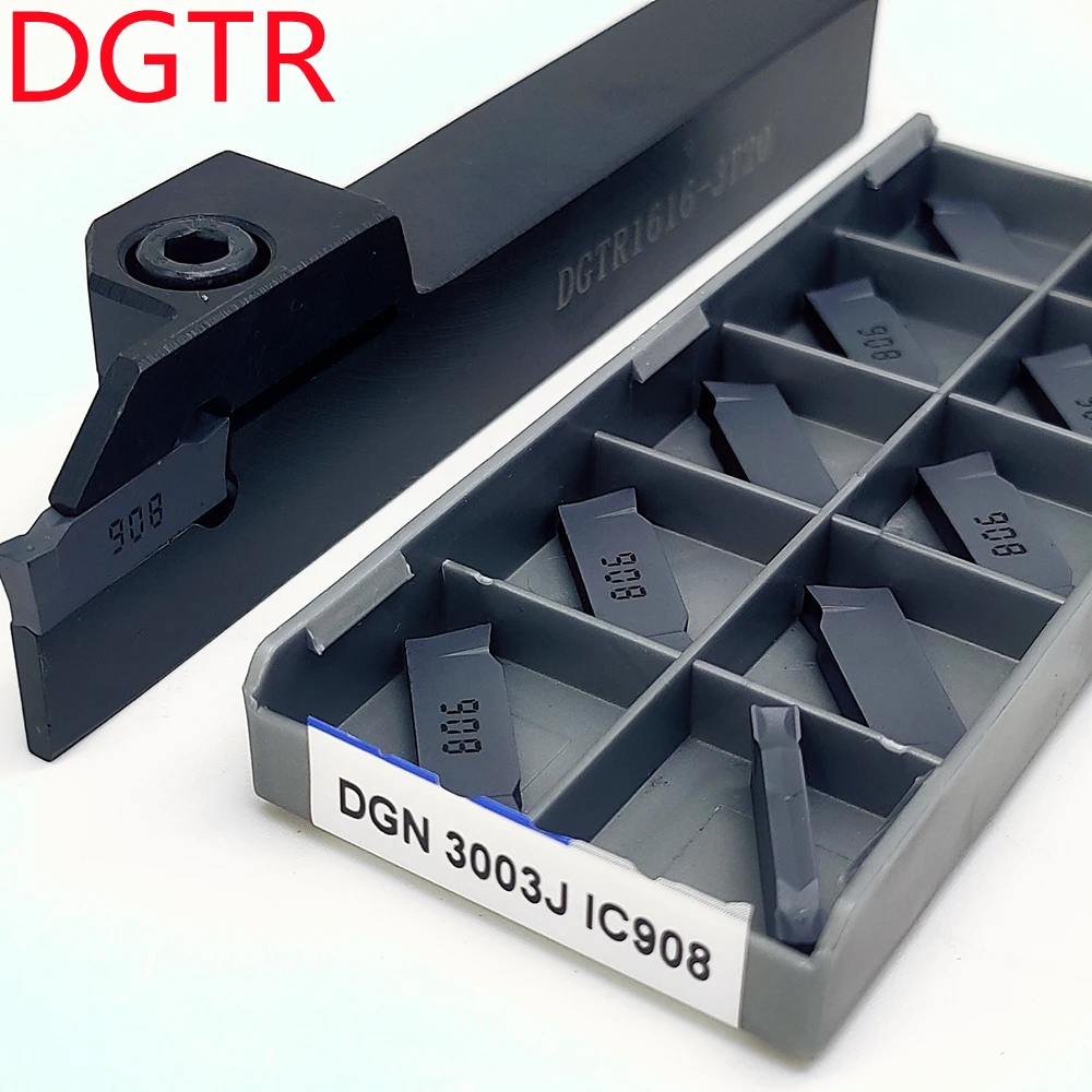 1PC DGTR2020-2T18  DGTR2020-3T20 DGTR2525 for ISCAR DGN3003 / DGN2002 DGN 3102C IC908 grooving inserts holder tools cutter bar