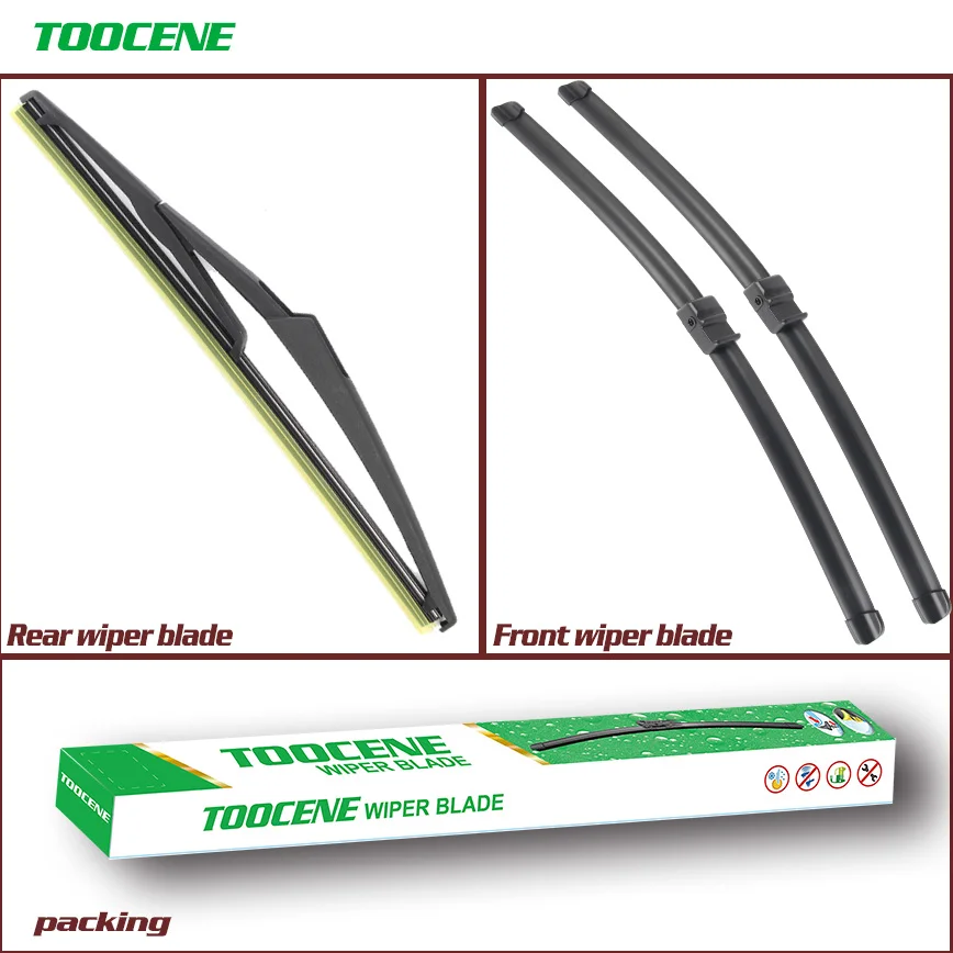 

Front And Rear Wiper Blades For Peugeot 407 2004-2010 Windshield Wiper Auto Car Styling 28+28R+12