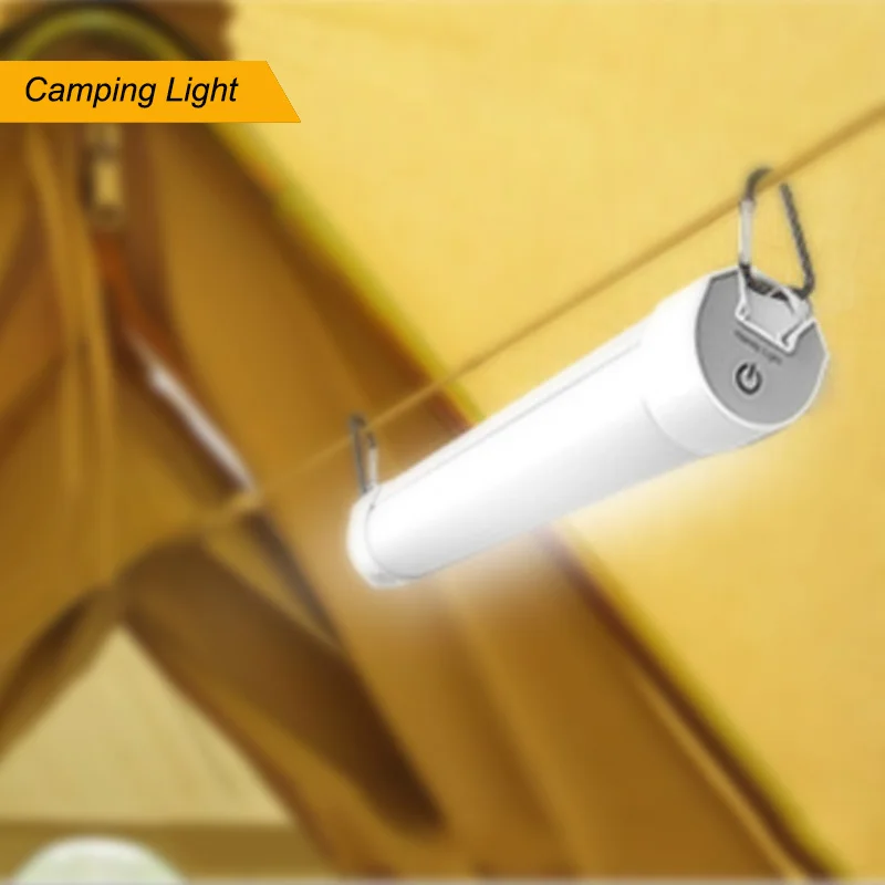 Strong Magnet LED Camping Light LED Emergency Light 2W 18650 Battery Rechargeable Lamp Outdoor Camping Lantern Fishing Lights