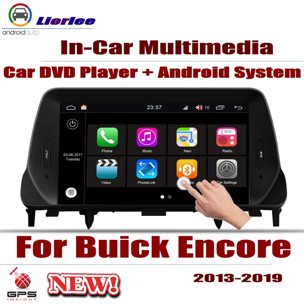 

Car Radio DVD Player GPS Navigation For Buick Encore 2013-2019 Android Displayer HD System Audio Video Stereo In Dash Head Unit