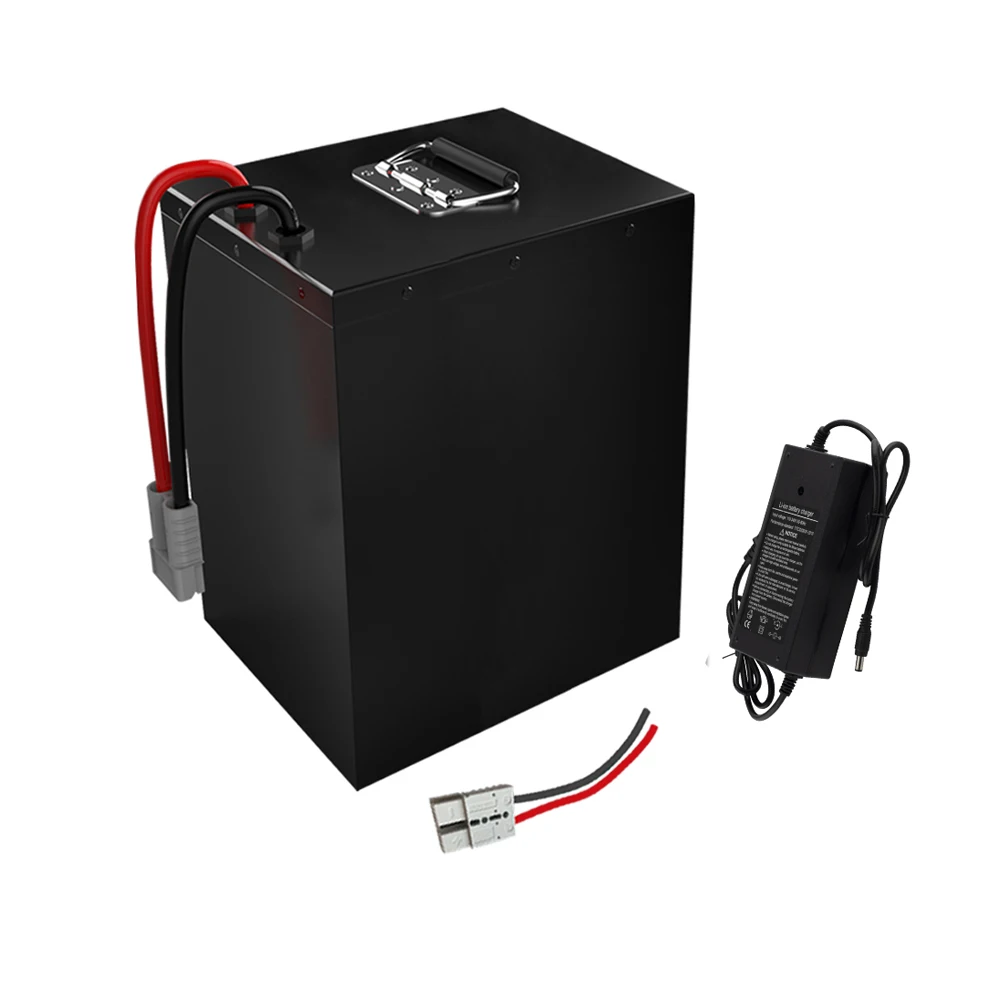 

With 8A charger 52V 100Ah battery Suitable for ebike electrical motorbike Tricycle Accept customization 370x325x150