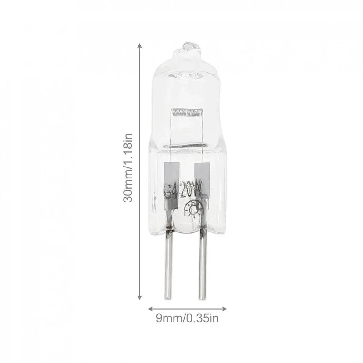 Lâmpadas halógenas de 10 fábricas g4 24v, lâmpadas com cápsulas de longa duração, quentes e brancas