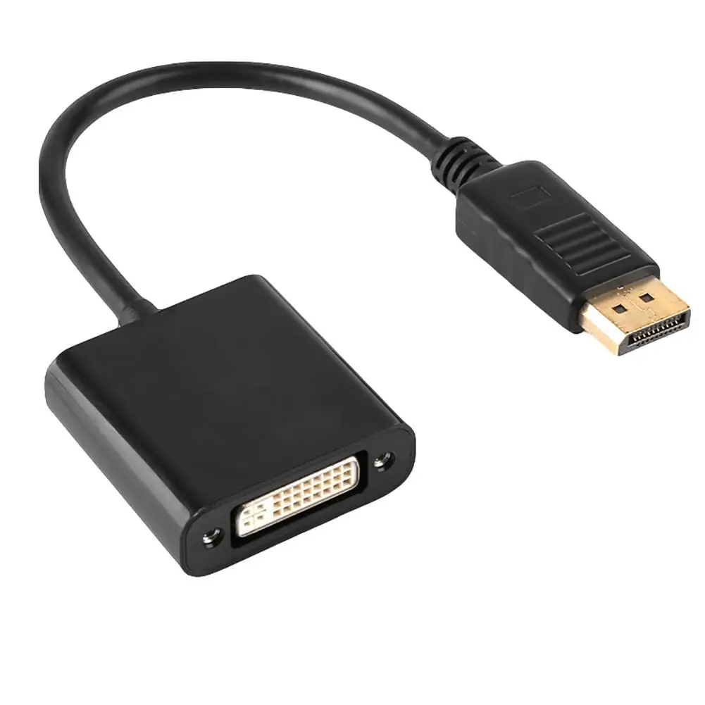 1080P DP Male to DVI Female Converter Adapter Cable for Laptop