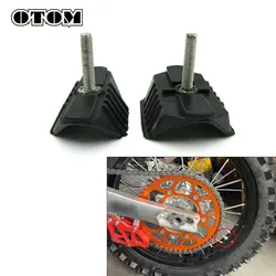 OTOM Motorcycle Tire Clip Rubber Front 1.85 Rear 2.15 Inner Wheel Rim Lock For HONDA KTM KAWASAKI SUZUKI YAMAHA Motorbike Parts