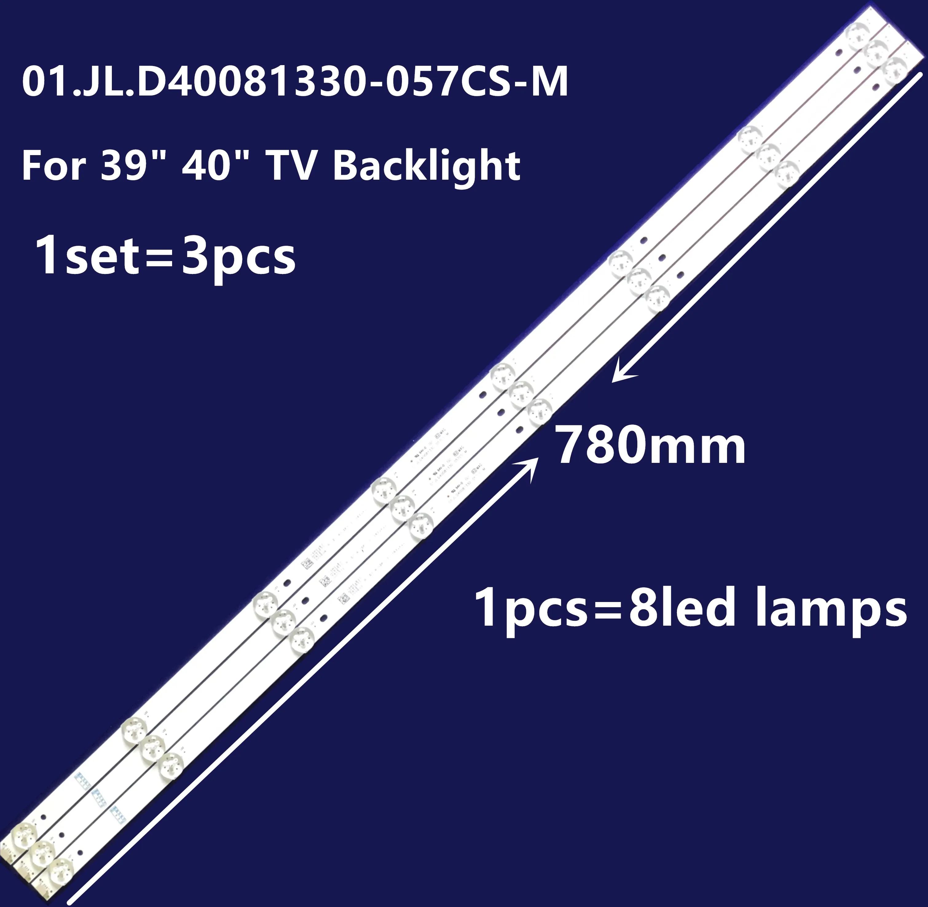 

Фонарь для подсветки для LED39K1800 01.jl. Светодиодный 17AK2A30 CN430MS9240 40EC270N LT4388D Φ LED40EC270N