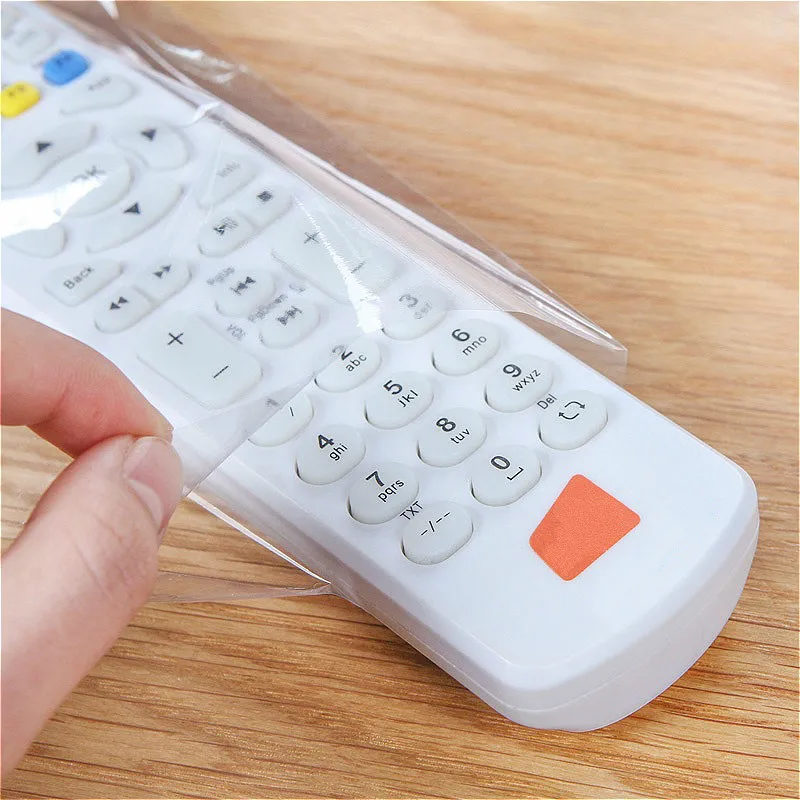 New Remote Control Protector Cover Heat Shrink Film for TV Air-Conditioner Video Remote Control Waterproof Protective Dust Case