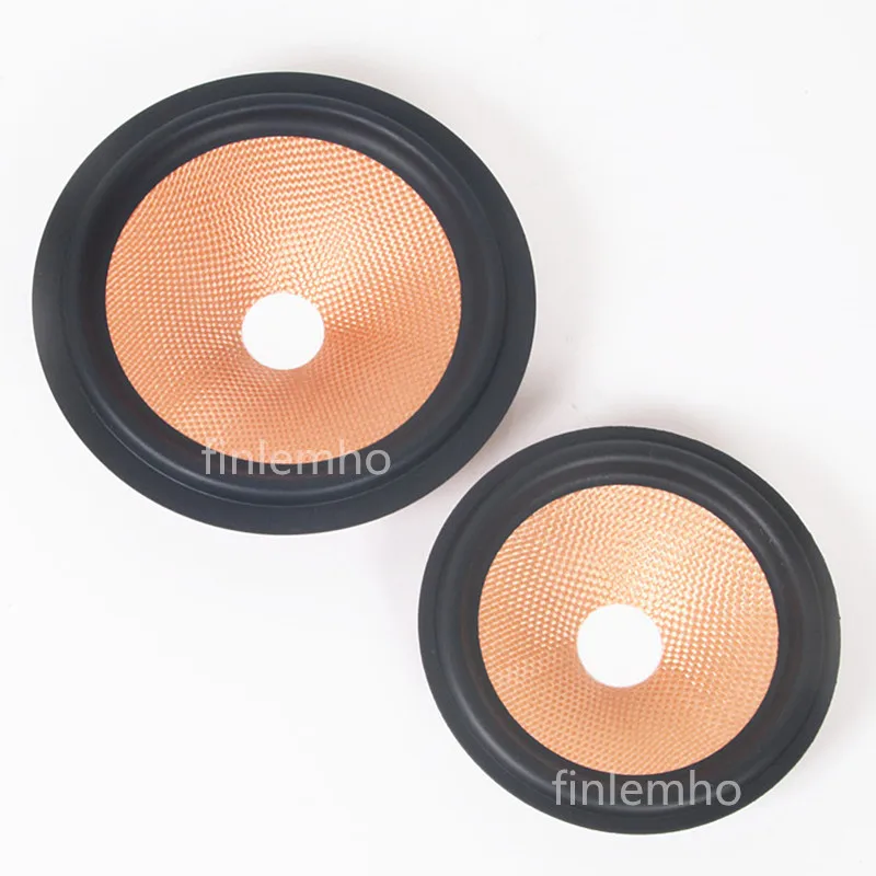 1PC ลำโพงวูฟเฟอร์ Glass Fiber Cone 5/6.5/8นิ้ว Surround ฝุ่นหมวกชุดซ่อมสำหรับโฮมเธียเตอร์สตูดิโอ DIY ระบบ