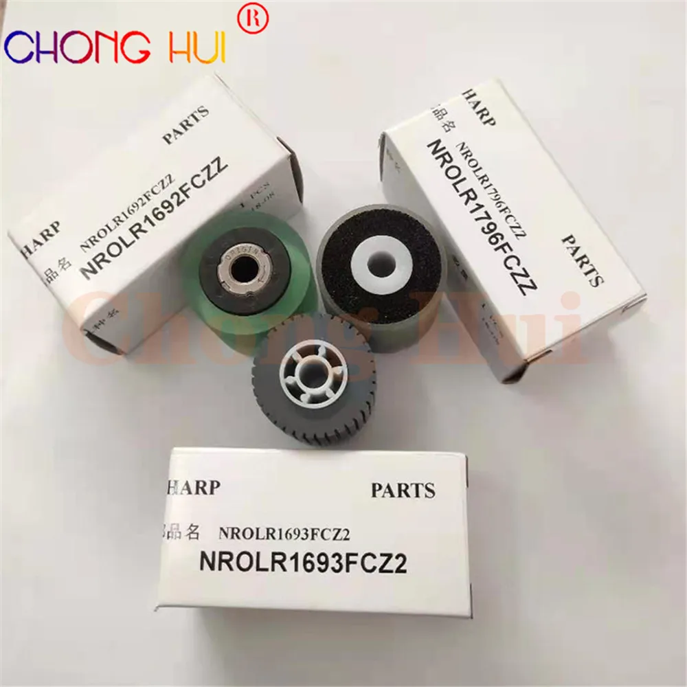 5X NROLR1692FCZZ NROLR1796FCZZ NROLR1693FCZ2 ADF Separation Feed Pickup Roller for  Sharp MX850 950 1100 9008 10508