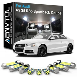 AENVTOL Canbus For Audi A5 S5 RS5 8TA 8T3 B8 B9 Sportback Coupe 2007 2008 2009 2010 2012 2014 2017 Accessories Interior Lamp LED