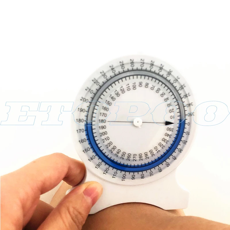 Bubble Inclinometer for Physical Therapy PT Inclinometer for Range of Motion (ROM) Measurements for Students