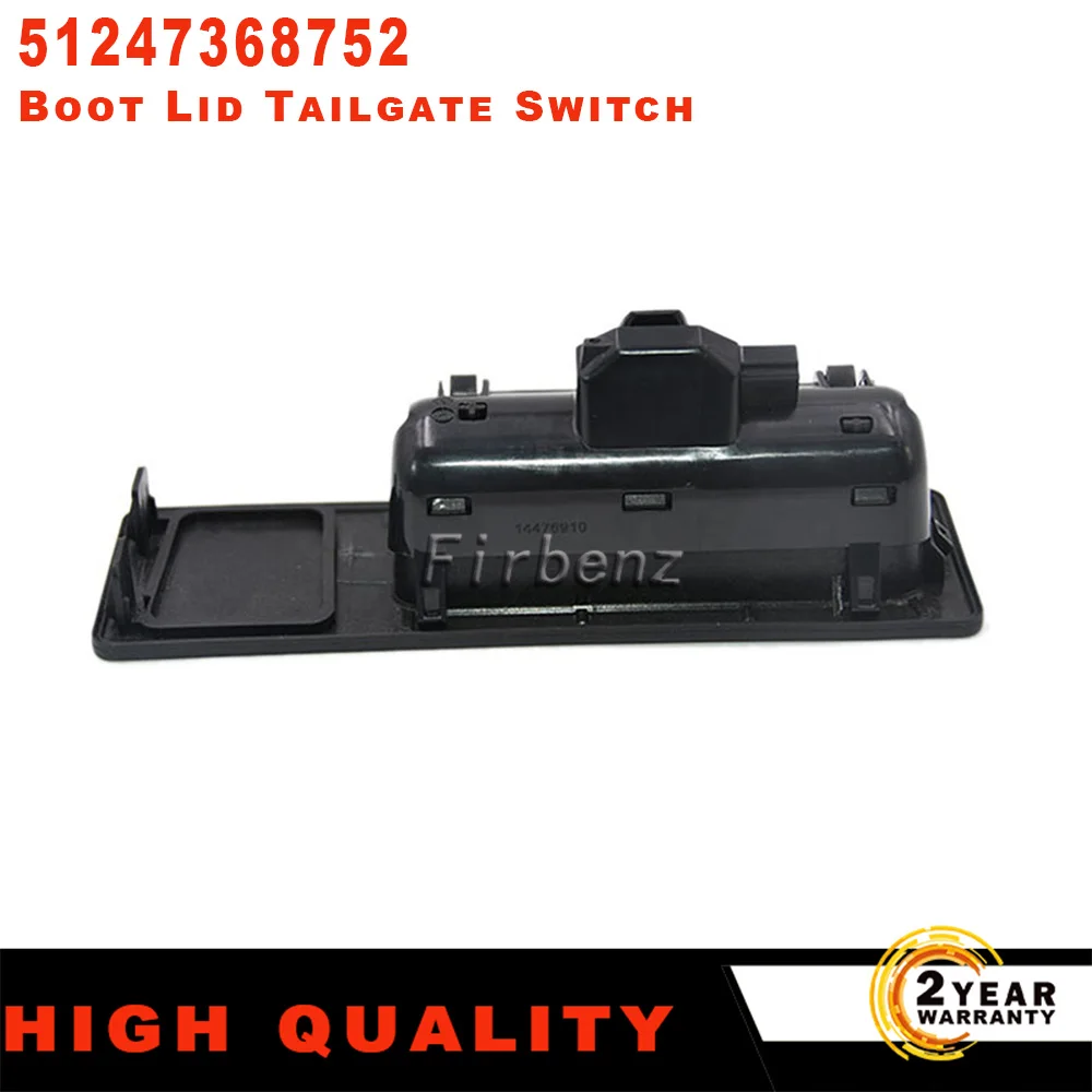 Tailgate Trunk Lid Door Switch Handle 51247368752 For BMW X1 X3 X5 2-Series 3-Series 4-Series 5-Series F22 F30 F10 F48 F25 F15