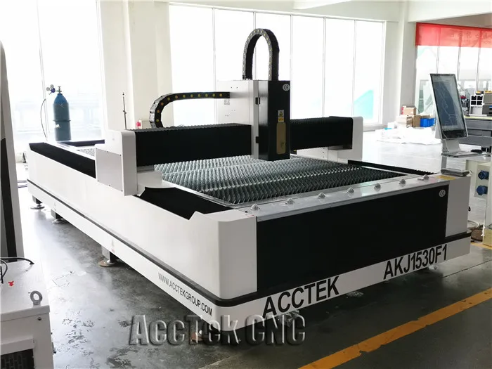 1000W 3mm SS Laser Cutter Application and Cypcut Control Software 1500 w optical Fiber laser cutting machine