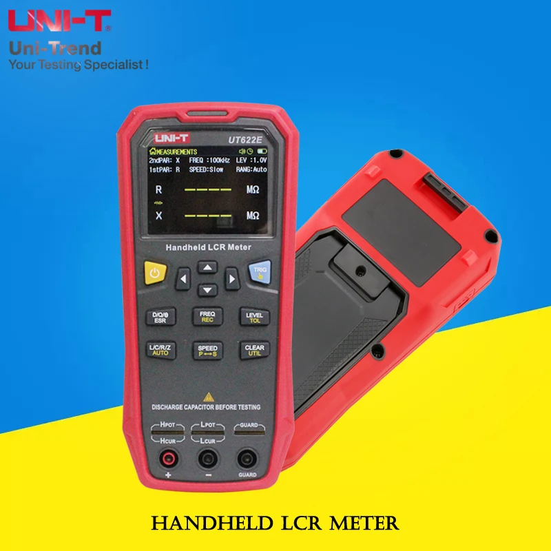 UNI-T UT622E/C/A high-precision handheld LCR Meter; industrial component parameter inductance resistance capacitance tester