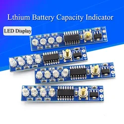 1S 2S 3S 4S Single 3.7V 18650 Lithium Battery Capacity Indicator Module Percent Power Level Tester LED display board