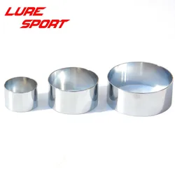 LureSport 10pcs Stainless Steel Ring Fishing Rod Building Component Repair Fishing rod DIY Accessory