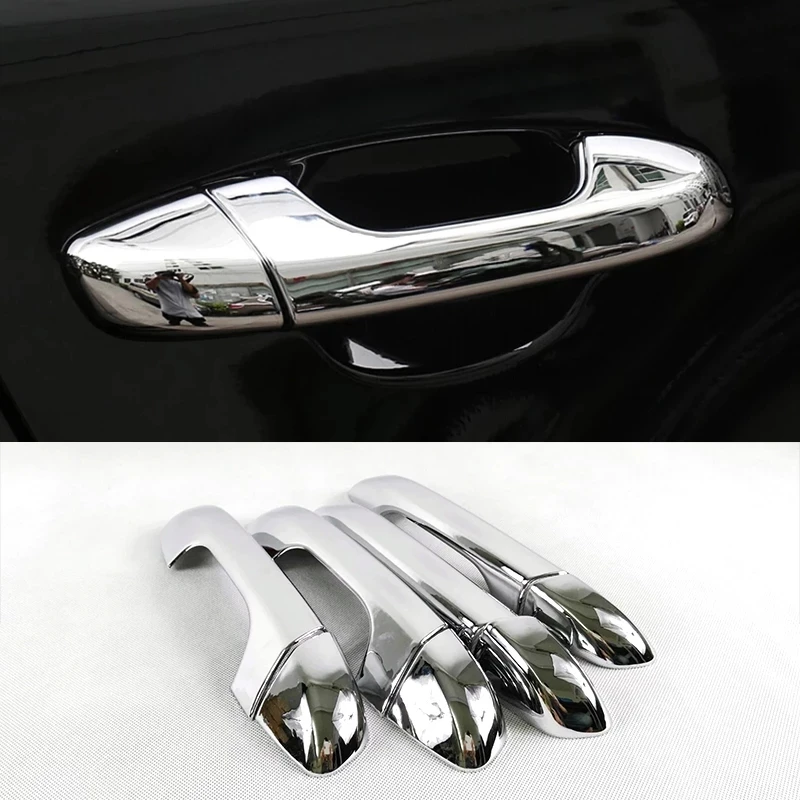 

For KIA Sportage 4 QL KX5 2016 2017 2018 accessories ABS Chrome Car door protector Handle Decoration Cover Trim Car Styling