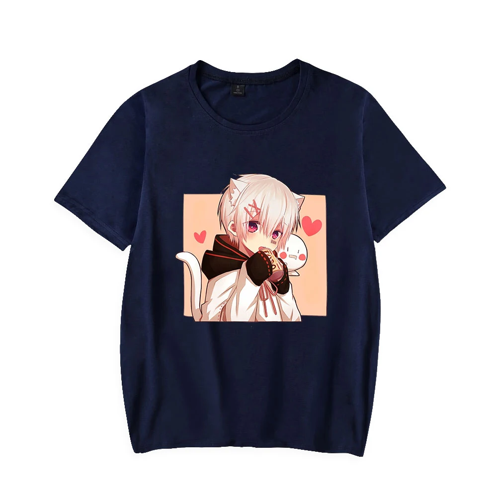 2021 New Mafumafu Soraru After the Rain Print Spring Summer Holiday Street Men/Women Casual T-shirt Novelty Kawaii style