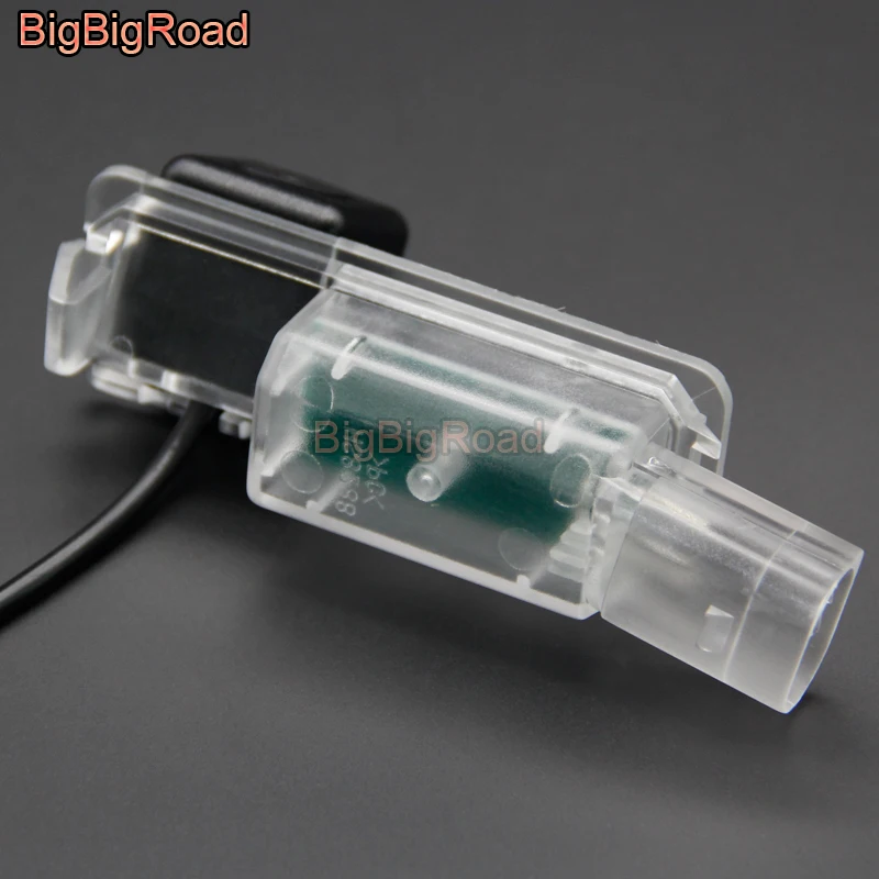 

BigBigRoad Wireless Rear View Parking CCD Camera For Volkswagen T-ROC Passat B7 B8 For Seat Ibiza 6L 6J SC MK3 MK4 MK5 2002-2019