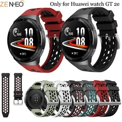 Sport Silicone 22mm Watch Strap For Huawei watch GT 2e original Smart Watch band Replacement GT2e WristBand Bracelet belt correa