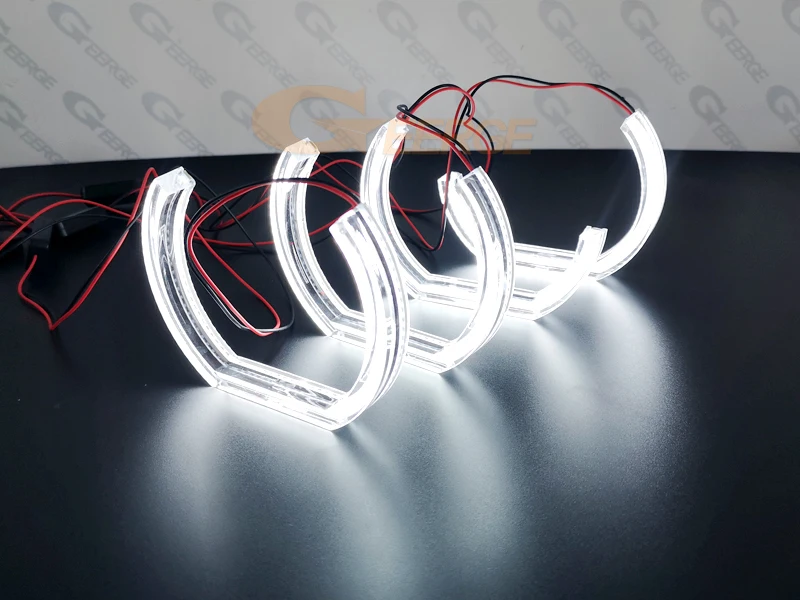 Excellent Ultra Bright DTM Style Led Angel Eyes Halo Rings DRL Retrofit Day Light For BMW Z3 1999 2000 2001 2002