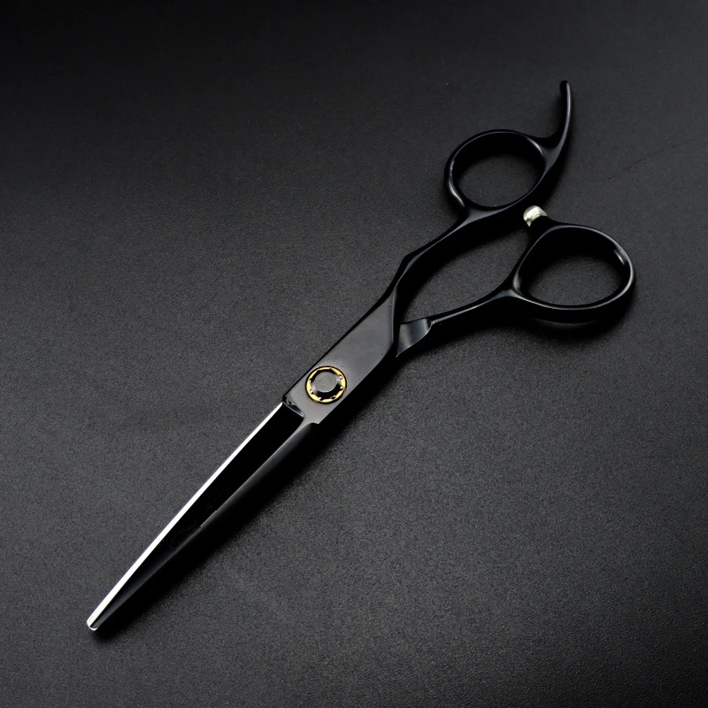 Customize logo /name JP 440c 6 \'\' black Bearing hair scissors haircut thinning barber tools cutting shears hairdresser scissors