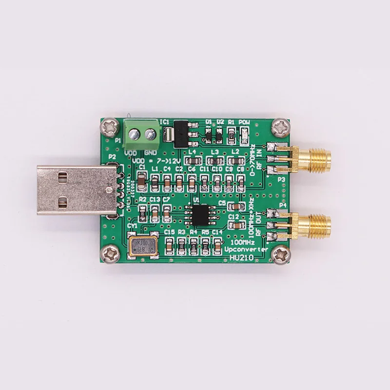 SDR HF upconverter module usb interface for RTL-SDR Receiver with 100MHz oscillator