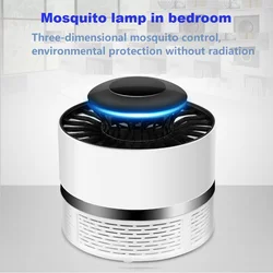 7w Led Mosquito Killer Lamp UV Night Light USB Light speed media electronic mosquito killer for Bedroom/Garden/Kitchen/Courtyard