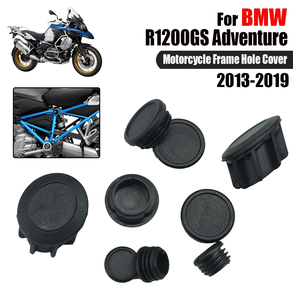 

Для BMW R1200GS R1250GS Adv R 1200 1250 GS R1200 R1250 GS LC 2013-2020 2021, набор крышек с отверстиями для рамы, s-образные заглушки, Набор декоративных крышек для рамы