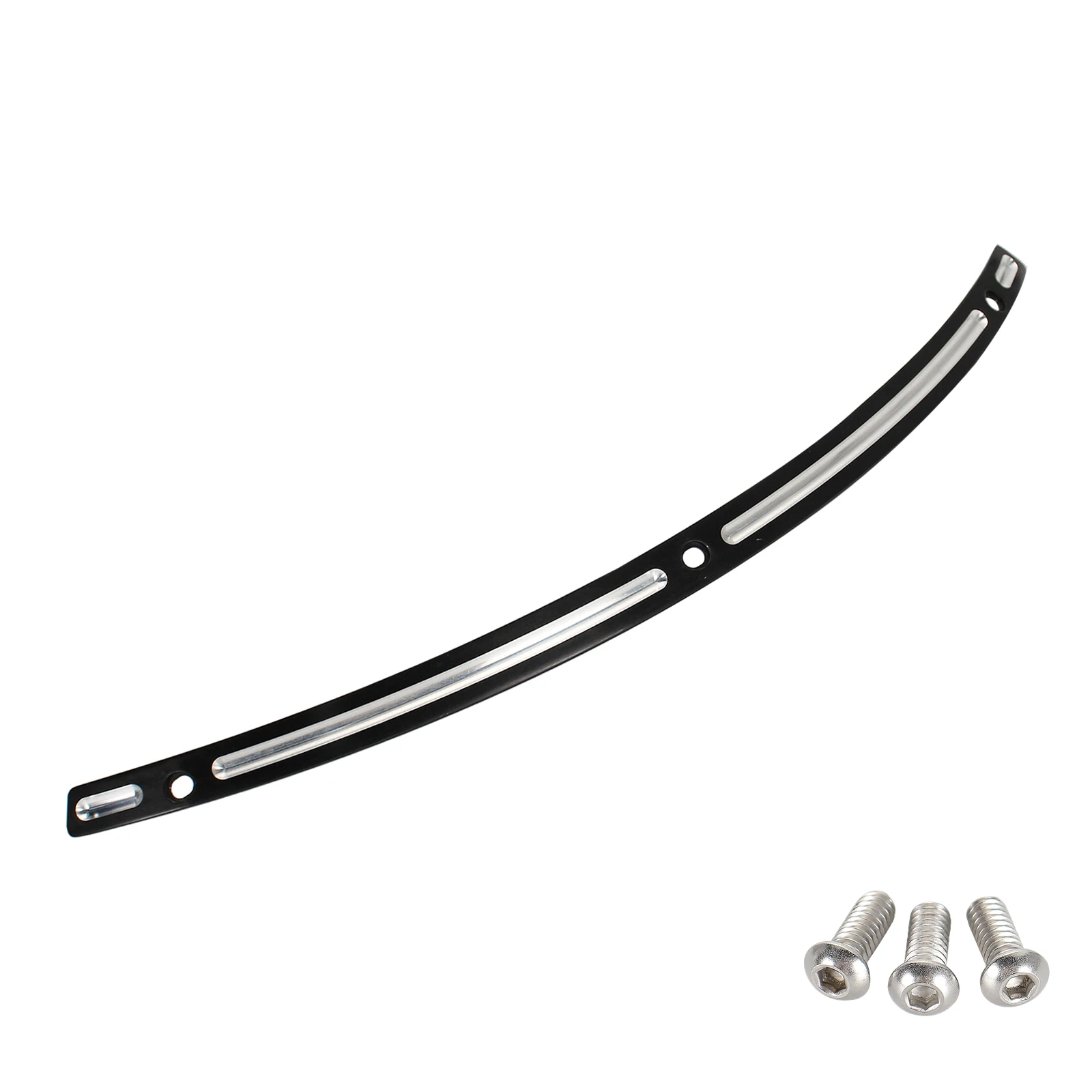 

Windshield Trim Black Chrome Windscreen Trim For Harley Gliding 96-13 Electra Glide Street Glide And Trike Motorcycle Models