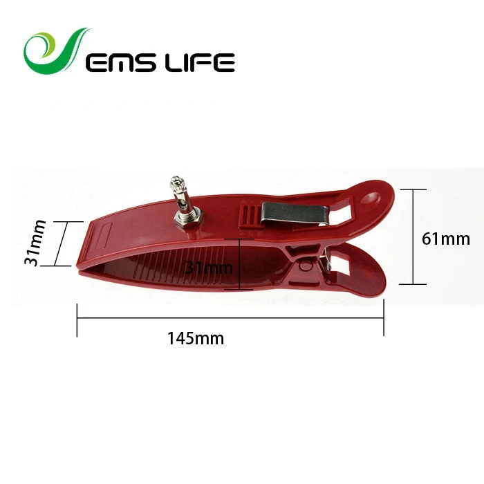 Agcl-plated EKG Limb Clamp Electrodes,Multi-function ,3.0&4.0&snap&clip purpose