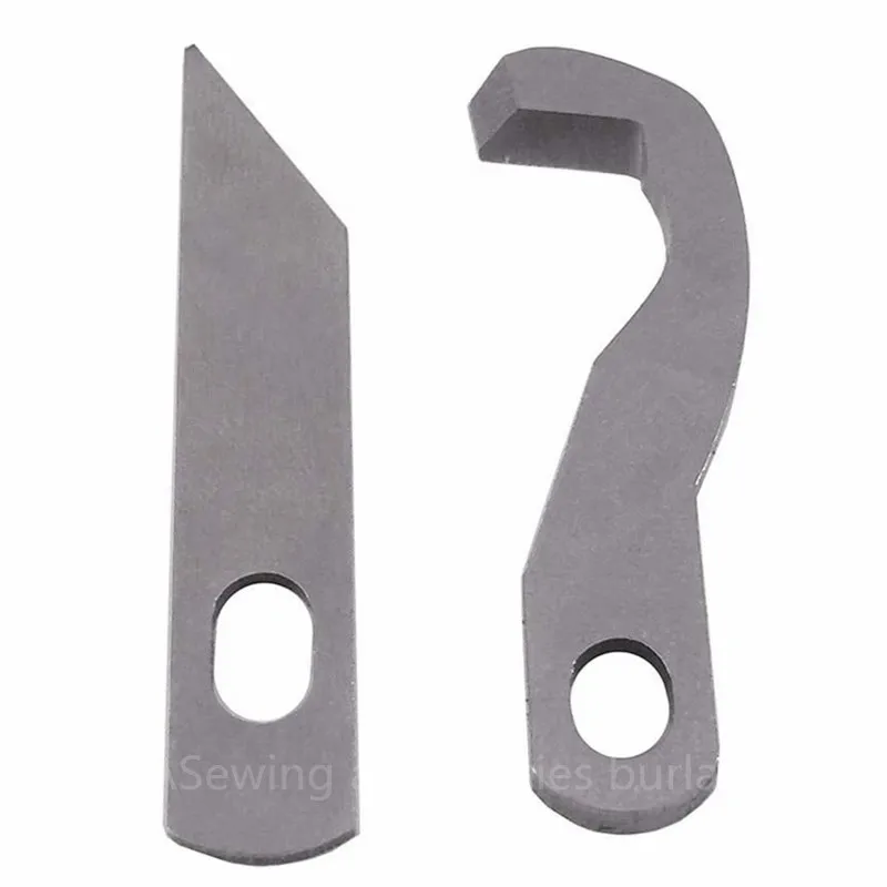 Knife Overlock Blade - Upper and Lower compatible with Brother 925D 929D 1034D XB0563001+ X77683001 5BB5014