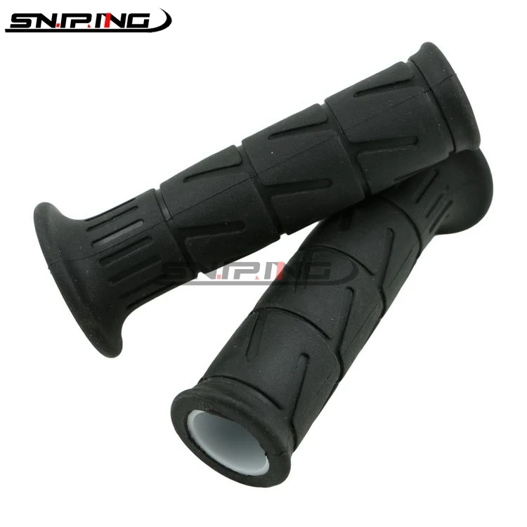 Motorcycle Handlebar Grip Rubber Gel Sleeve For Kawasaki Z750 Z800 Z1000 ZX-6R ZX-10R ZX-14R 1 Set 7/8\