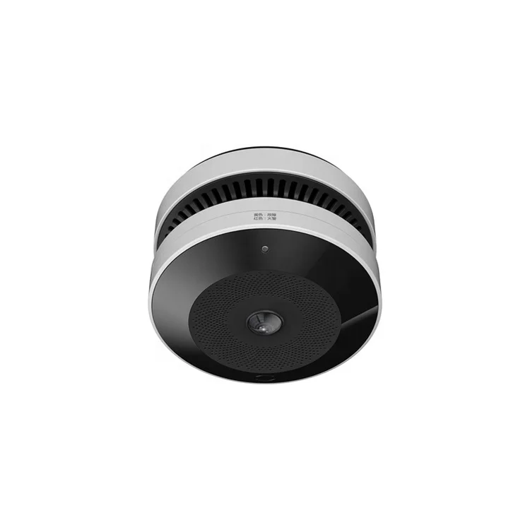 Intelligent home guard HIKVlSION visualization 360 panoramic capture detector video all in one camera smoke alarm