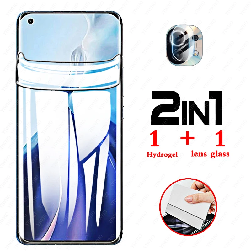 xiaomi11 Hydrogel Film Screen Protector Protective Film For xiaomi mi 11 xiomi xiami xiao mi 11 M2011K2C M2011K2G camera Glass