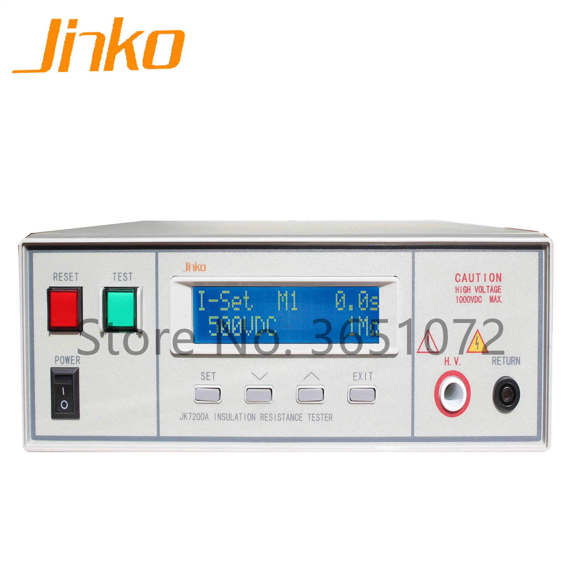 JK7200A Insulation Resistance Tester 10-1000VDC