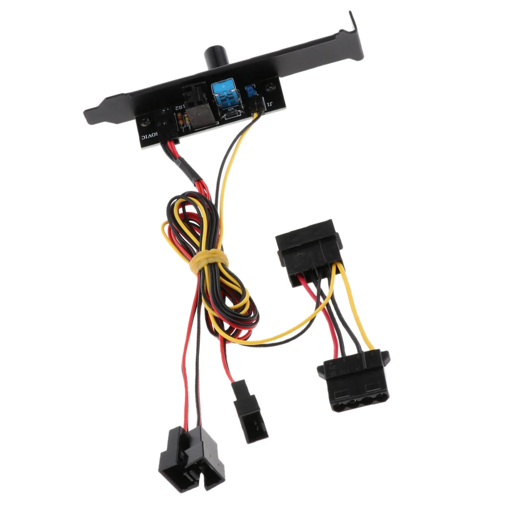 3 Channels PC Cooler Cooling Fan Speed Controller for CPU Case HDD DDR VGA AS L