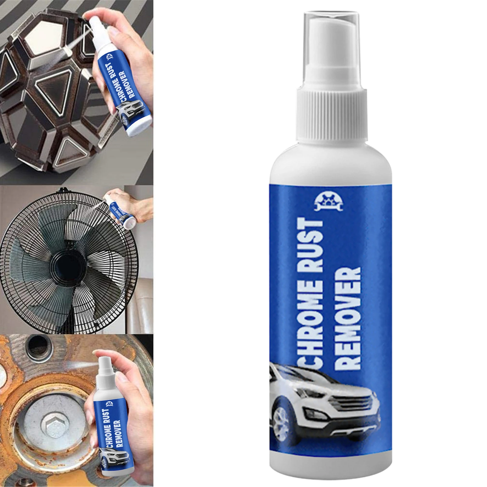 30ML Universal Metal Rust Remover Durable Multi-functional Anti-rust Agent Cleaner Rust SpotsPolishing Car Stunning