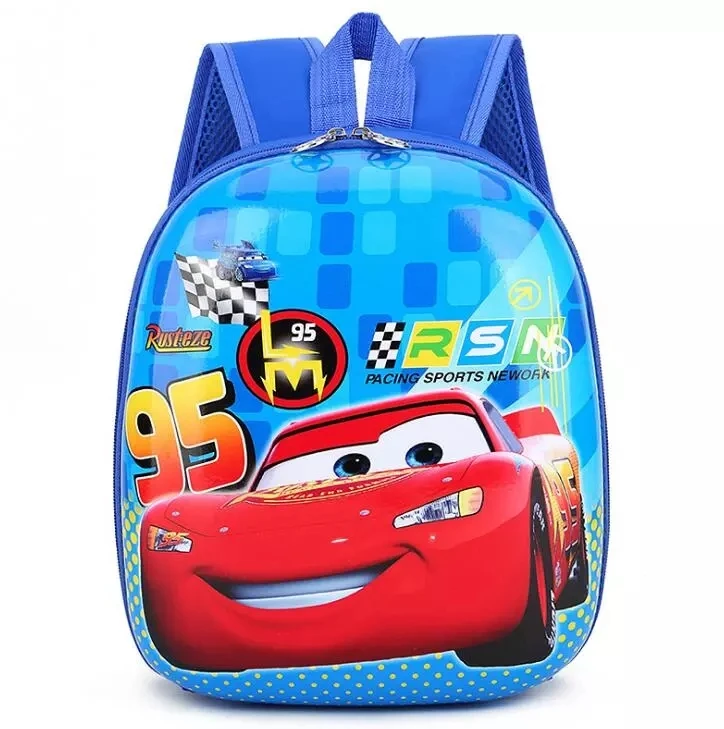 Disney-mochila con diseño de Spiderman para niños y niñas, morral con diseño de dibujos animados de Frozen Cars y animales, Bolsa Escolar para